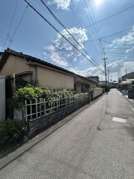 京田辺市大住関屋　建築条件なし土地