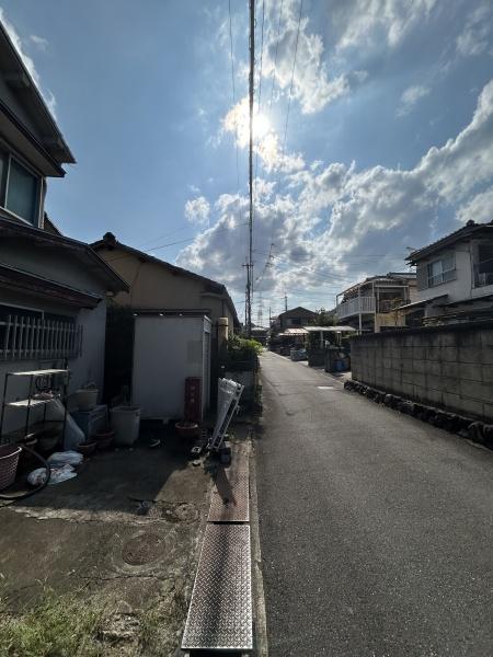 京田辺市大住関屋　建築条件なし土地