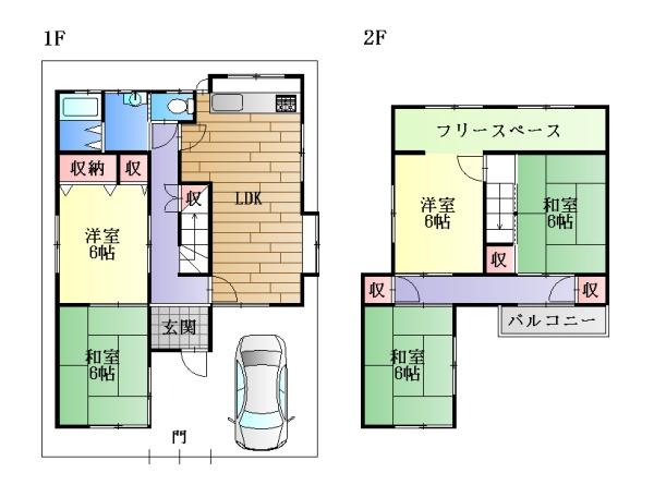 伊賀市緑ケ丘南町の中古一戸建