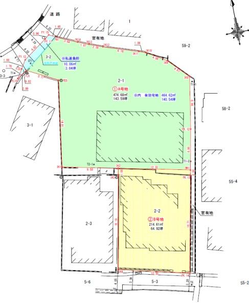 城陽市平川横道の土地