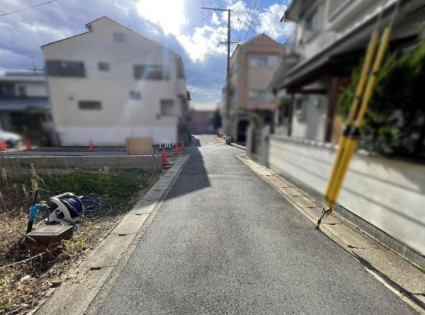 京都市山科区竹鼻扇町の土地