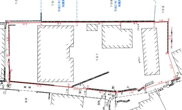 城陽市市辺南垣内の土地
