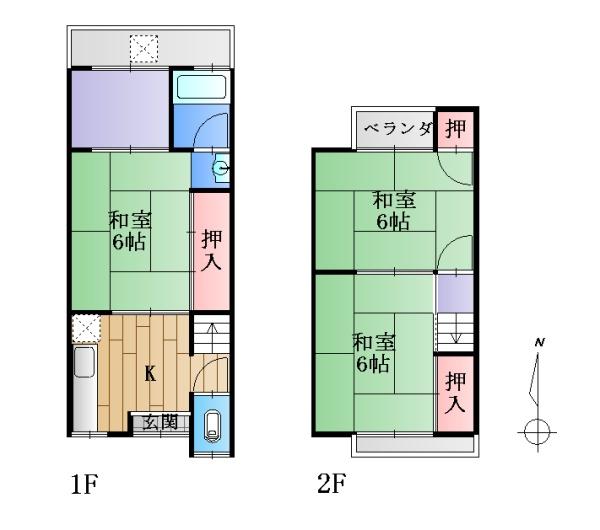 京都市南区唐橋南琵琶町の中古一戸建て