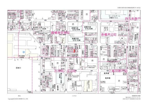 京都市南区唐橋南琵琶町の中古一戸建て
