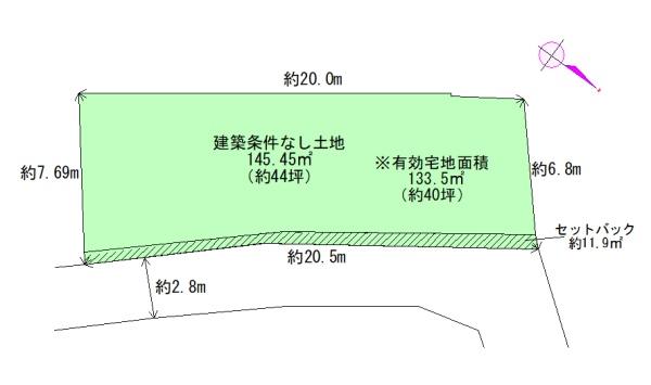泉佐野市下瓦屋の土地