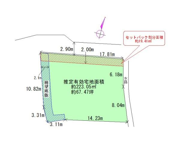 三島郡島本町山崎1丁目8-6付近