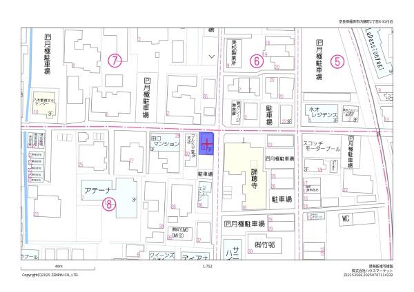 橿原市内膳町２丁目の土地