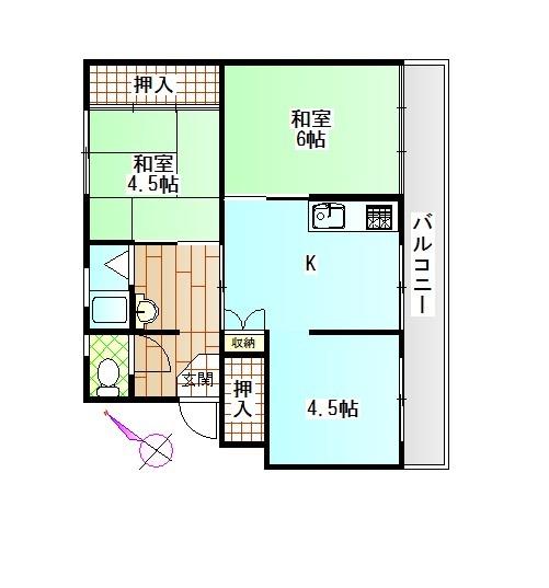 和泉市阪本町376-128阪本アパート508号室