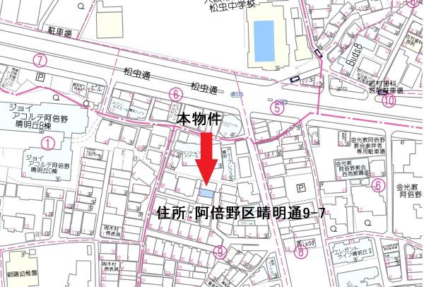 大阪市阿倍野区晴明通の中古一戸建て