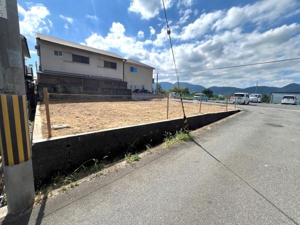 大和高田市大字池田の土地(前面道路含む現地写真)