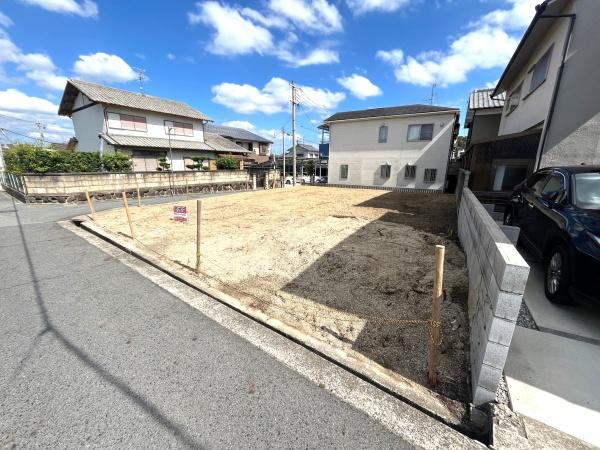 大和高田市大字池田の土地(現地土地写真)
