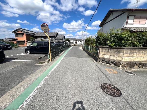 大和高田市大字池田の土地(前面道路含む現地写真)