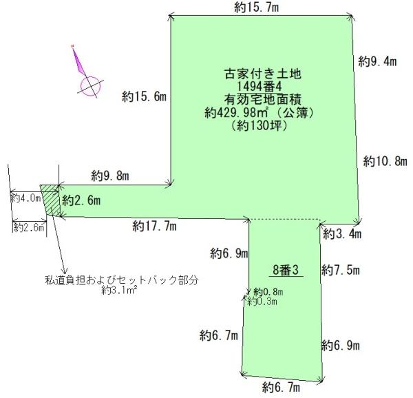 東大阪市高井田元町一丁目17-8