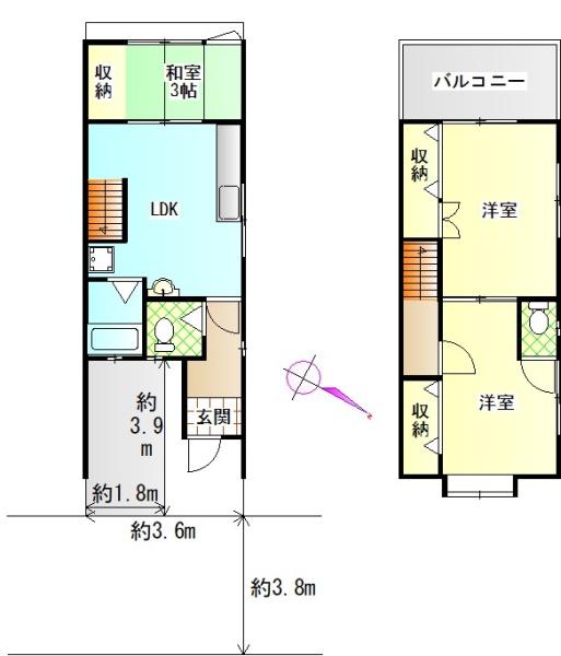 岸和田市加守町４丁目の中古一戸建て