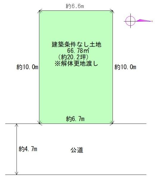 八尾市宮町６丁目の土地