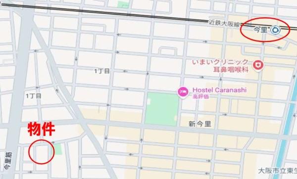 大阪府大阪市生野区中川２丁目