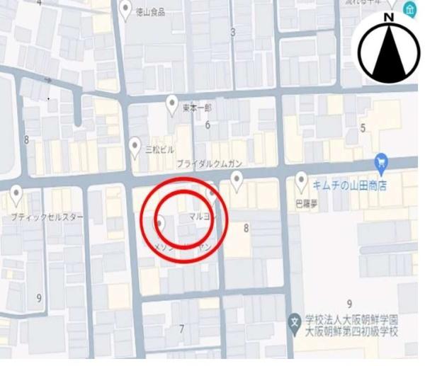 大阪市生野区桃谷４