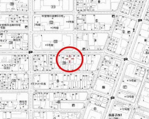 大阪市住吉区南住吉3丁目