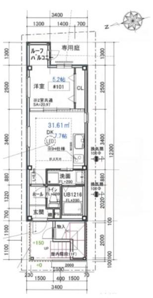 ハレレア帝塚山１１