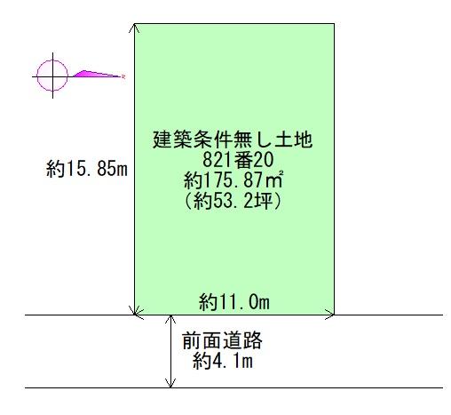 河内長野市南青葉台20-6付近