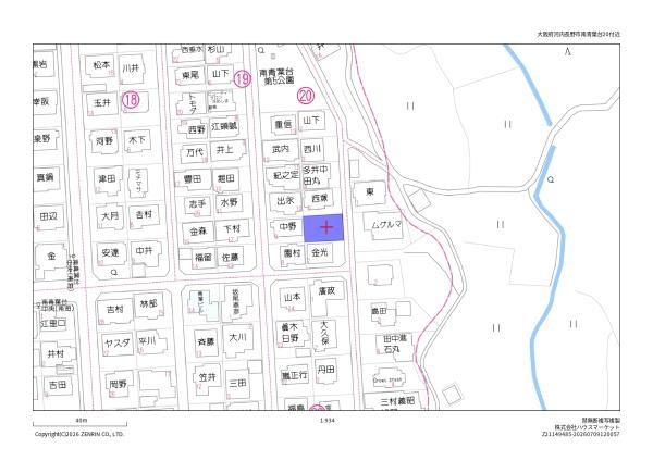 河内長野市南青葉台の土地