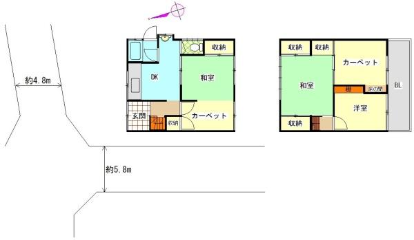 大和郡山市小泉町の中古一戸建て