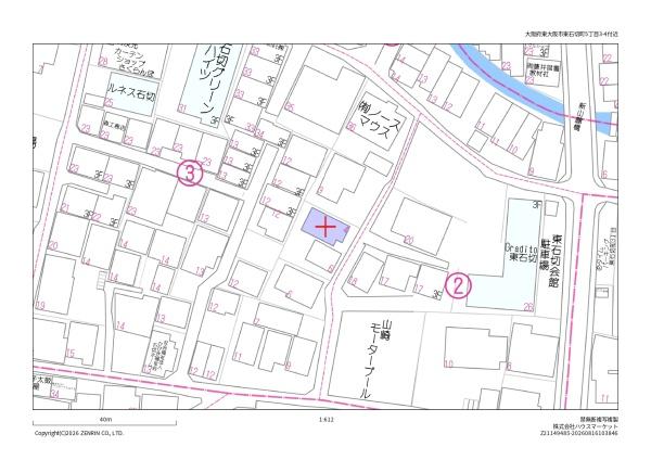 東大阪市東石切町５丁目の土地