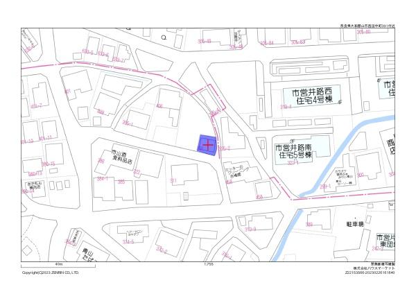 大和郡山市西田中町の土地