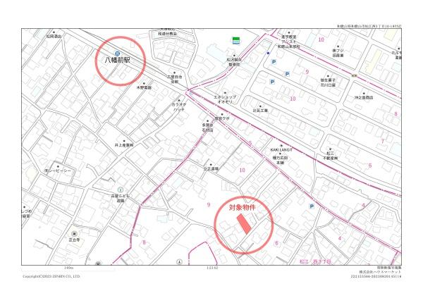 和歌山市松江西3丁目６番10号前の土地