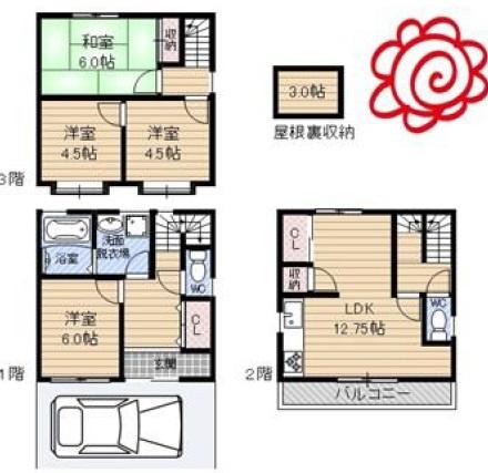 東大阪市稲田本町２丁目の中古一戸建て