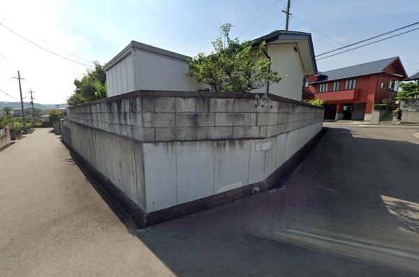 福島市蓬莱町5丁目の土地(前面道路含む現地写真)