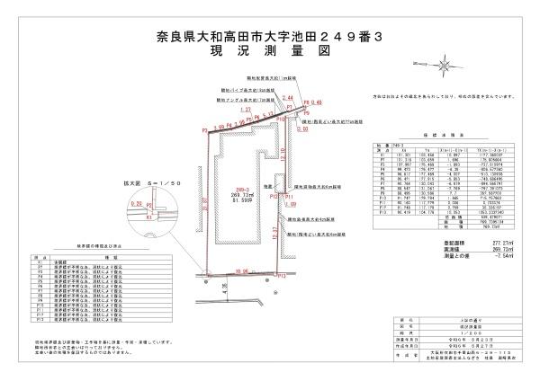 大和高田市大字池田の土地