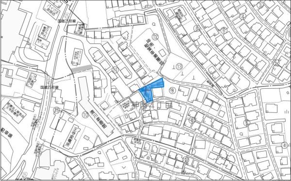 生駒郡斑鳩町神南４丁目の土地