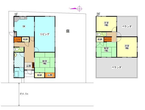 香芝市関屋の中古一戸建