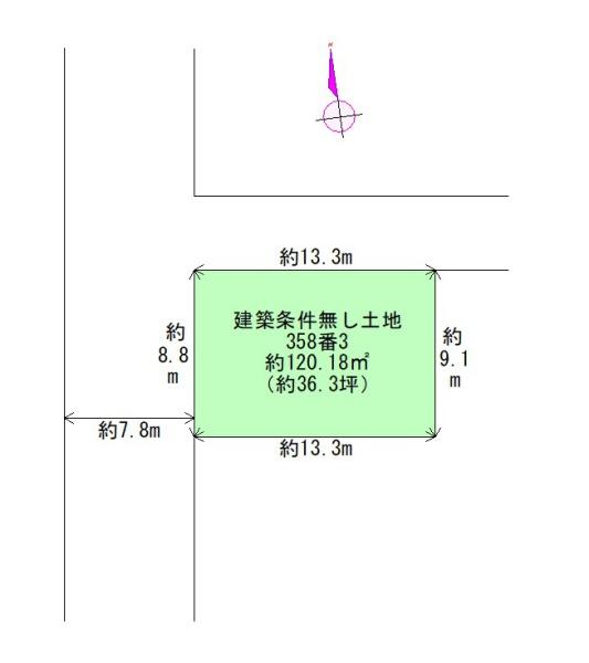 大和高田市大中南町の土地