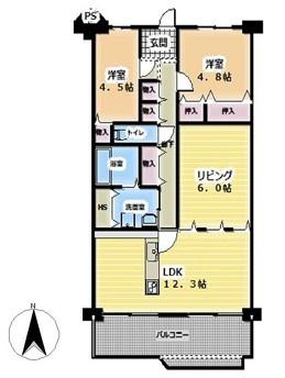 小阪パークハイツ1号棟