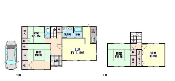 たつの市揖保川町山津屋の中古一戸建て