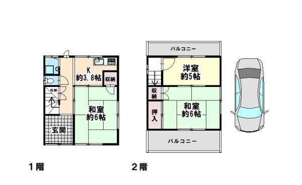 たつの市龍野町下霞城の中古一戸建て