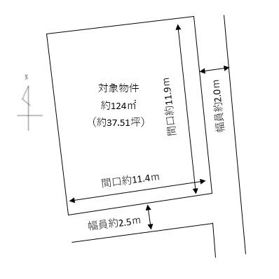 姫路市網干区和久　古家付土地
