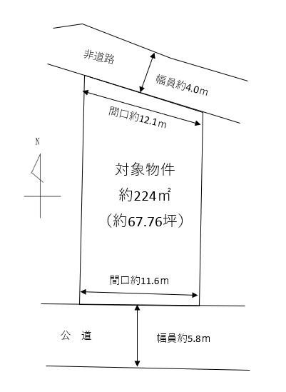 たつの市揖西町土師３丁目の売土地