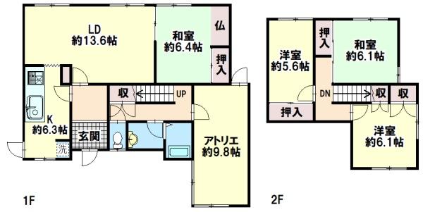 神戸市垂水区つつじが丘６丁目の中古一戸建