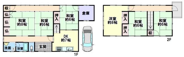 たつの市龍野町中井の中古一戸建て