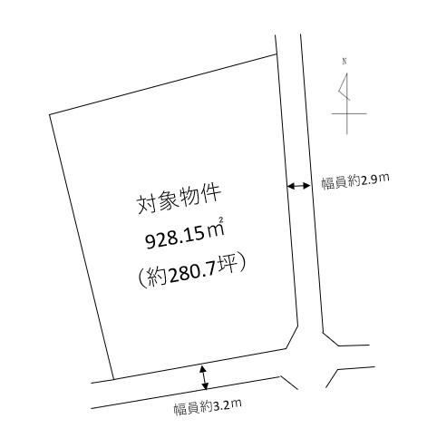 神戸市北区有野町唐櫃の土地