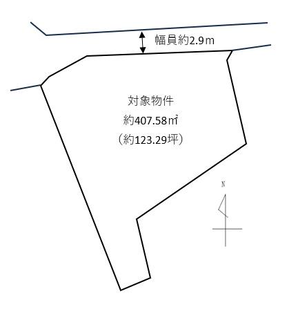 姫路市夢前町莇野の土地
