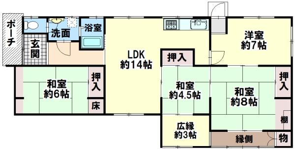 岡山市北区津高の中古一戸建て