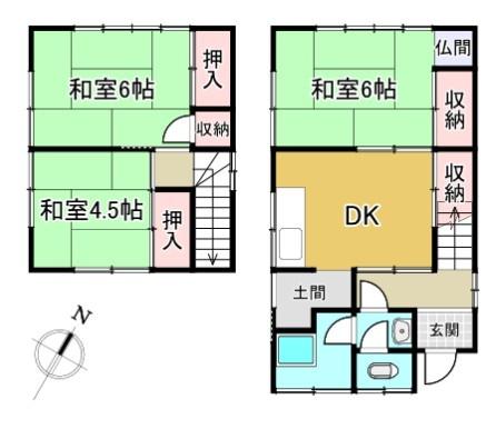 羽島市小熊町外粟野２丁目の中古一戸建