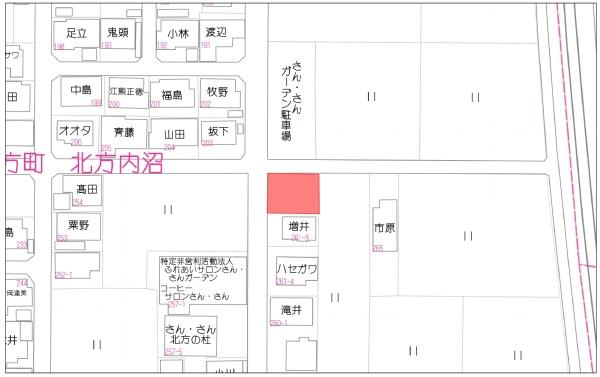 一宮市北方町北方字内沼の売土地