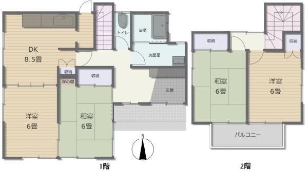 一宮市三条字小辰己の中古一戸建