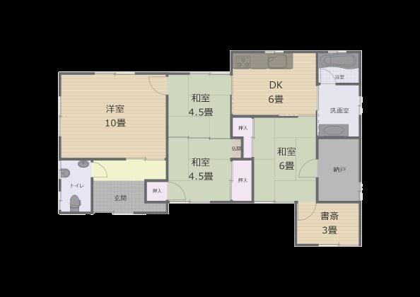 大津市富士見台の中古一戸建