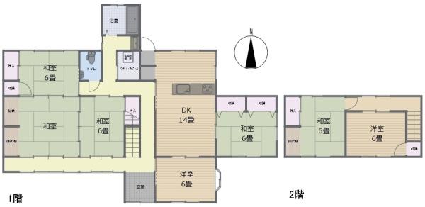 稲沢市祖父江町祖父江八反畑戸建て